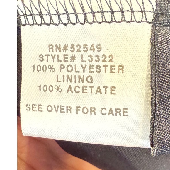 VTG Laundry Shelli segal y2k Organza Embroidered Starburst Cocktail Dress size 8 - Picture 10 of 14